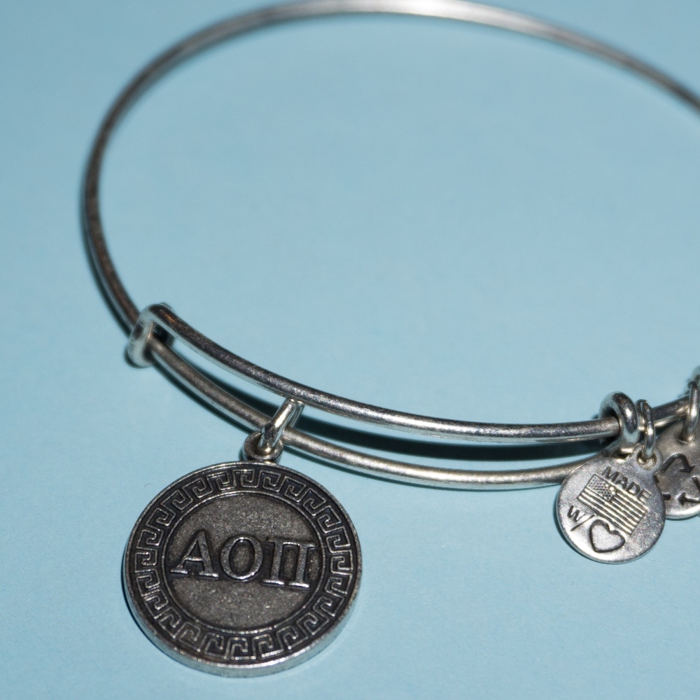 Alex and Ani AOII Bracelet - Alpha Omicron Pi